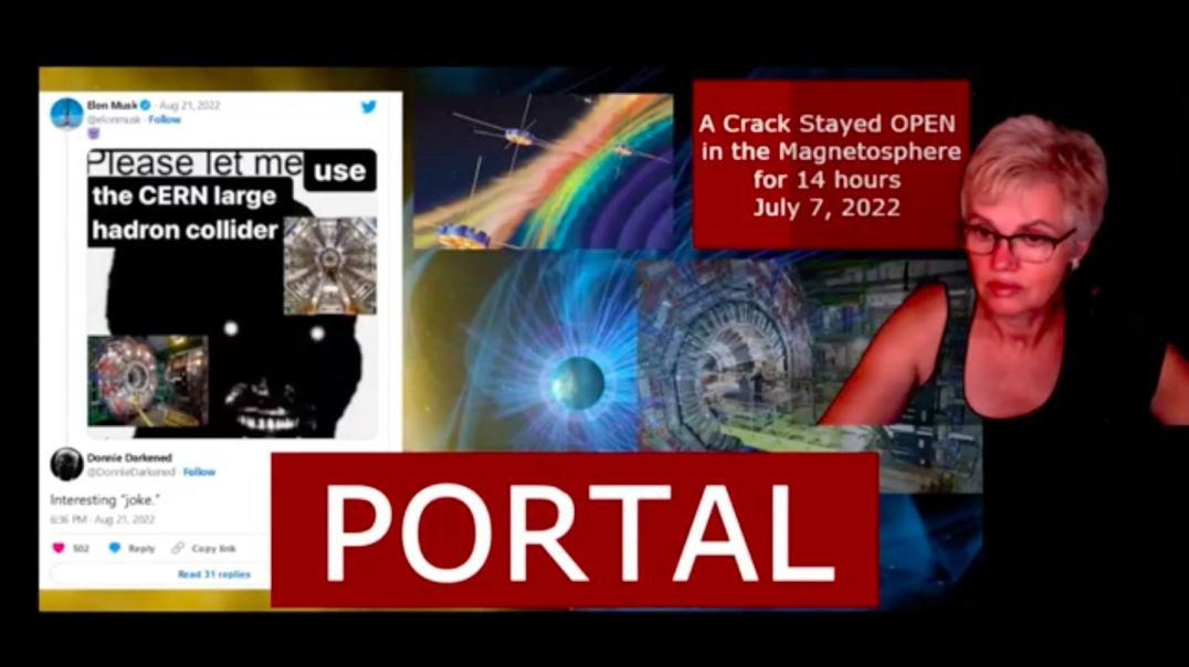 For 14 hours a Portal was OPENED thru a crack in the Magnetosphere