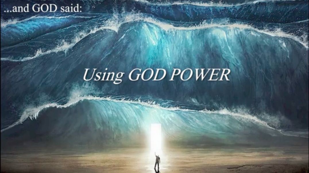 ⁣and GOD Said Using GOD Power to move through or transform every seeming limitation