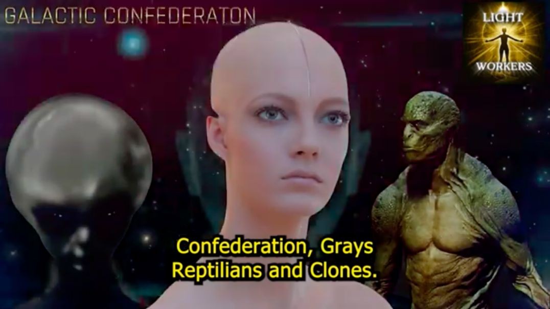 ⁣⁣The Galactic Confederation They Don't Want You To Know Greys, Reptilians and Clones