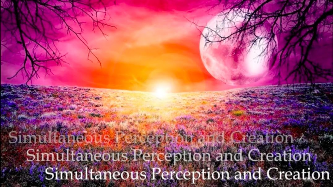 ⁣Simultaneous Perception and Creation