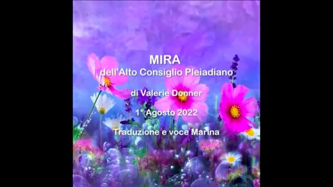 ⁣MIRA dell'Alto Consiglio Pleiadiano, di Valerie Donner