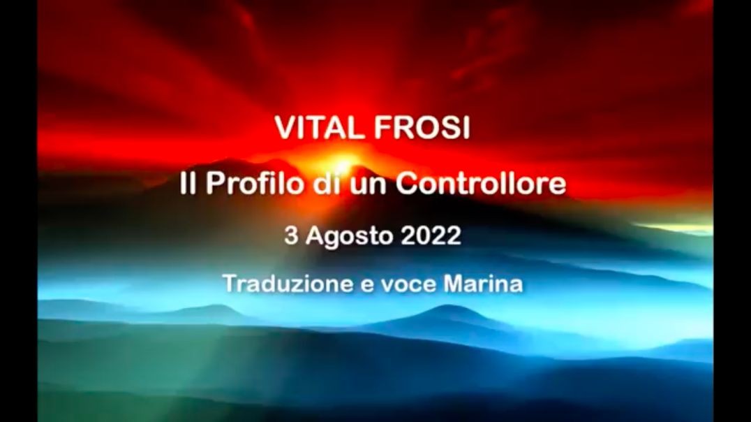 ⁣Il Profilo di un Controllore, di Vital Frosi