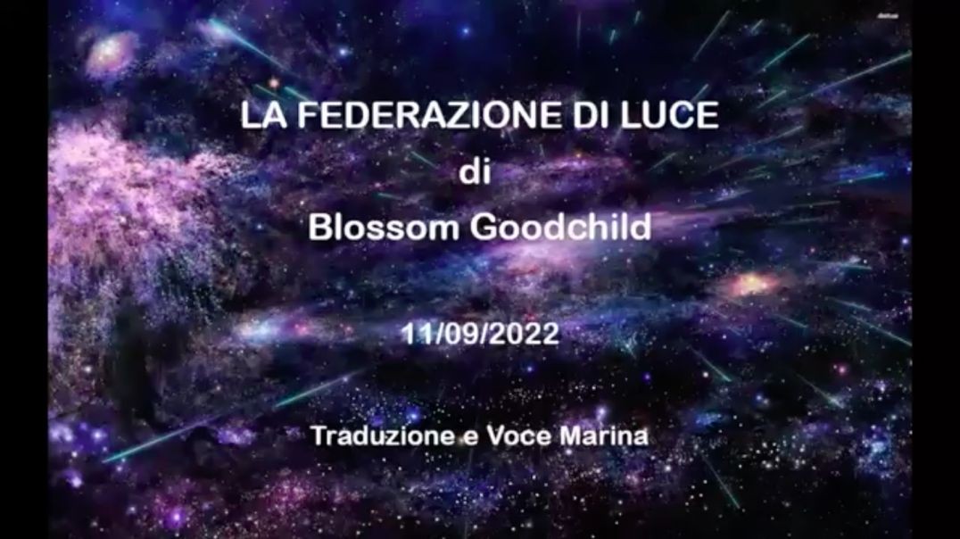 LA FEDERAZIONE DI LUCE, di Blossom Goodchild