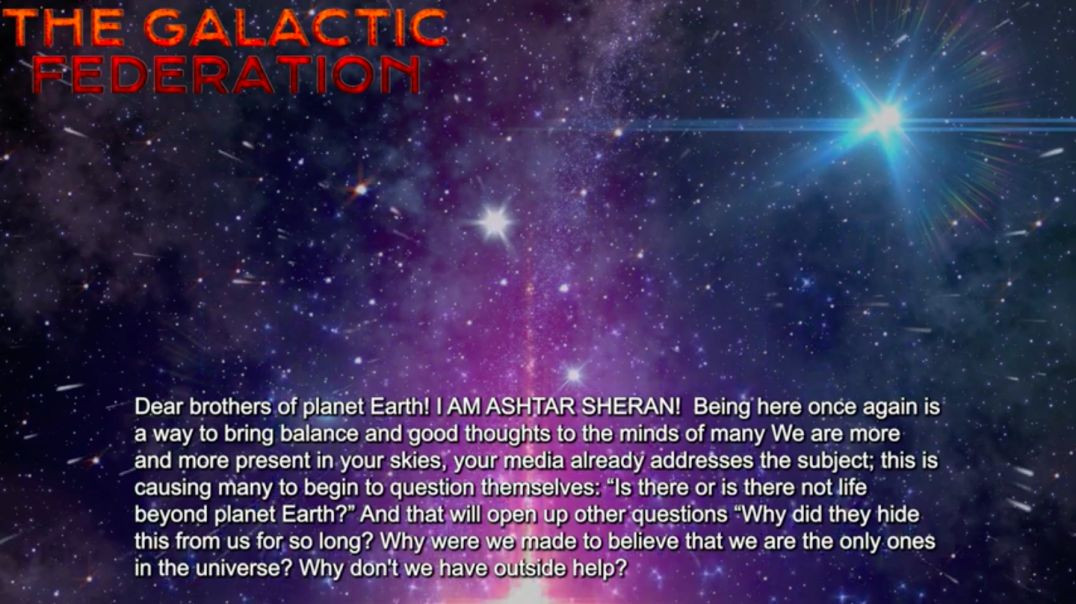 A Message from Ashtar Sheran: We're Everywhere in Your Skies