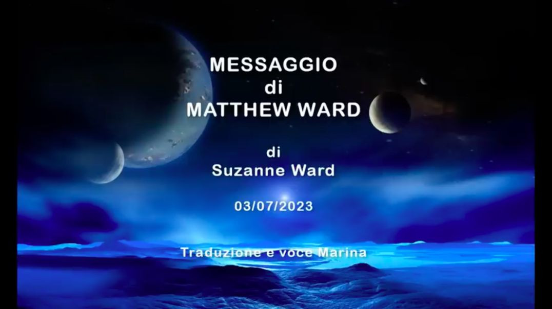 Messaggio di Matthew Ward, di Suzanne Ward
