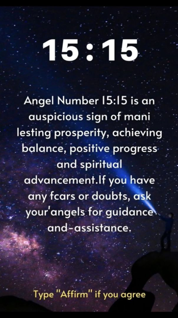 Meanings of the Angel numbers.