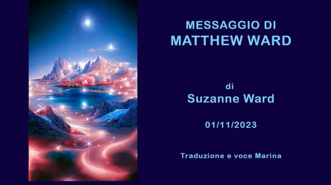Messaggio Di Matthew Ward:  Suzanne Ward