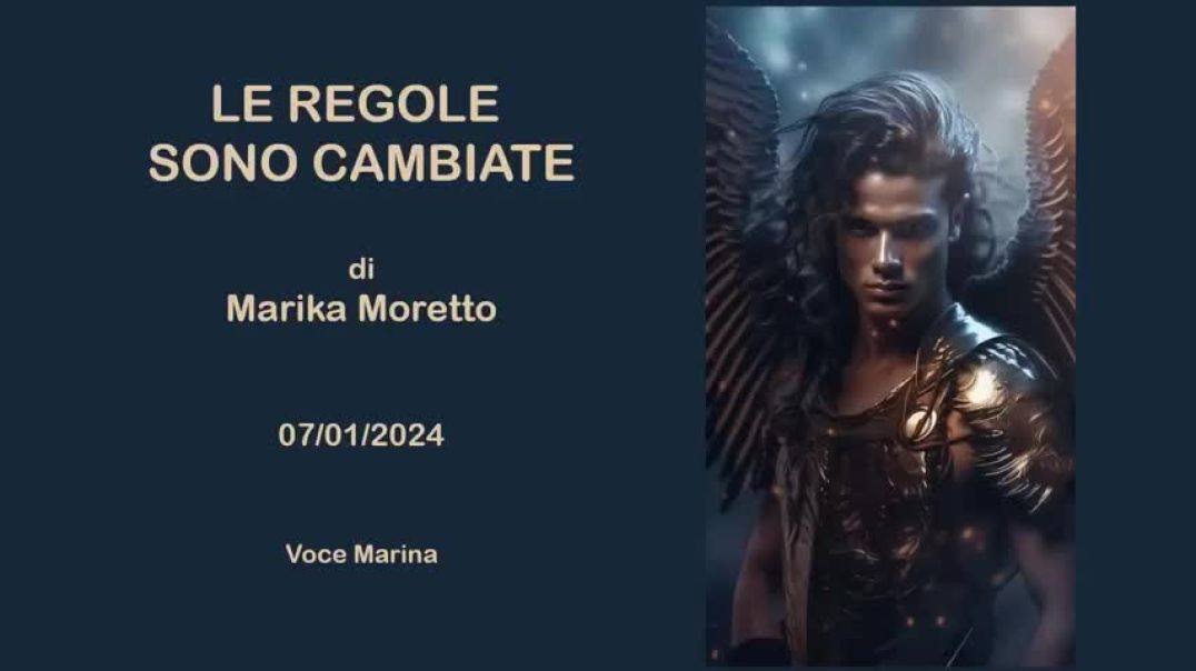 LE REGOLE SONO CAMBIATE:  Di Marika Moretto