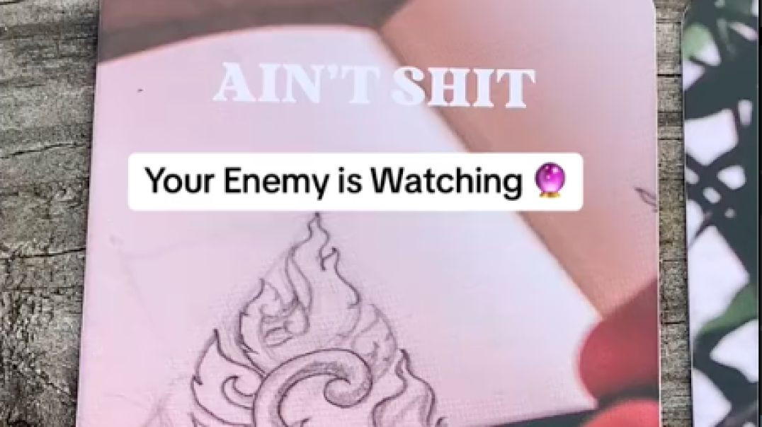 ⁣Your Enemy Is Watching: ⁣A Comprehensive Tarot Card Reading Guide