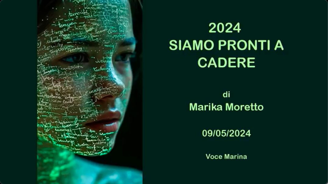 2024. SIAMO PRONTI A CADERE:  Marika Moretto