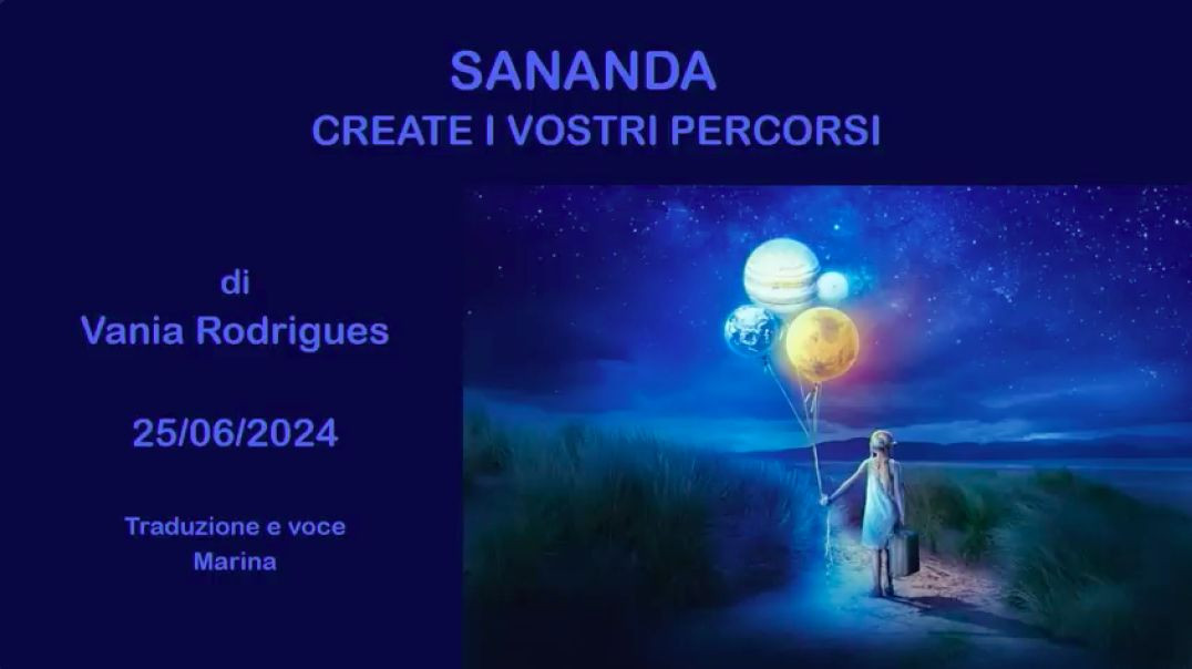 ⁣Sananda - Create i vostri Percorsi:  Di Vania Rodrigues