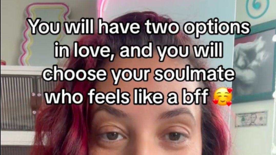 Two options in love and your soulmate⁣⁣:  A Collective Card Reading