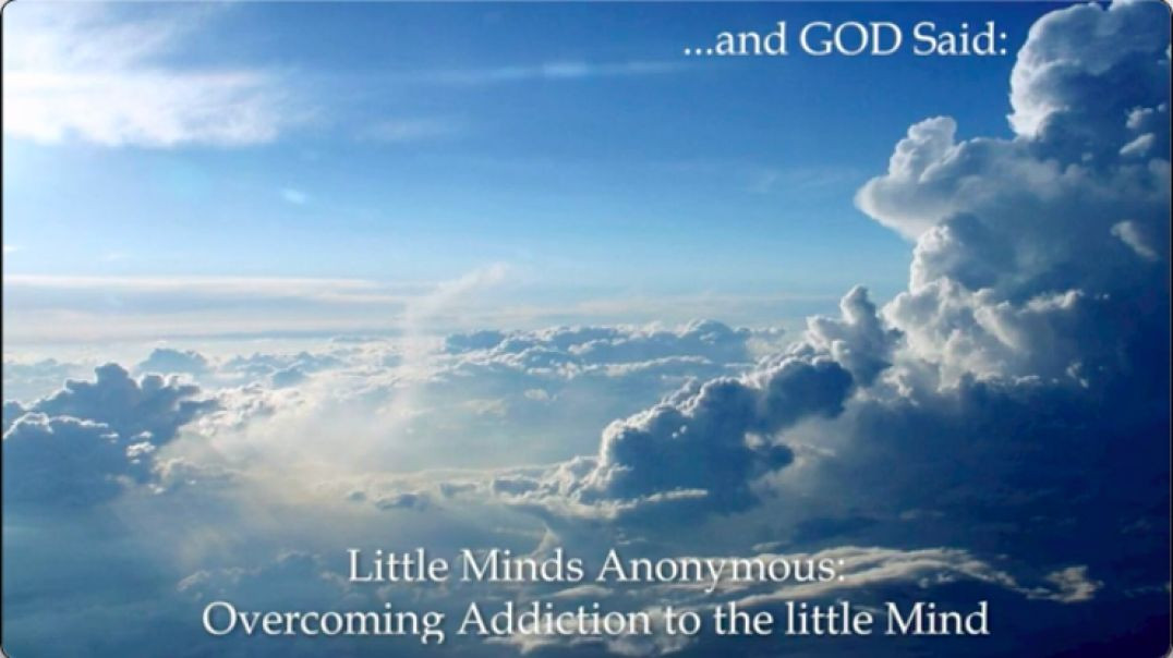 ⁣And GOD Said: Jeshua - Little Minds Anonymous