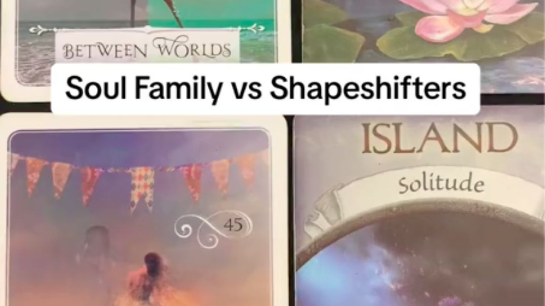 Soul Family Vs Shapeshifters ⁣⁣:  A Collective Card Reading