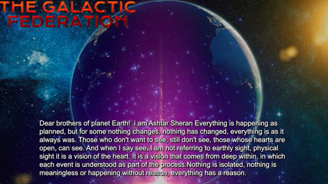 ⁣Message From  Ashtar Sheran:  Confirms Everything is Going According To Plan