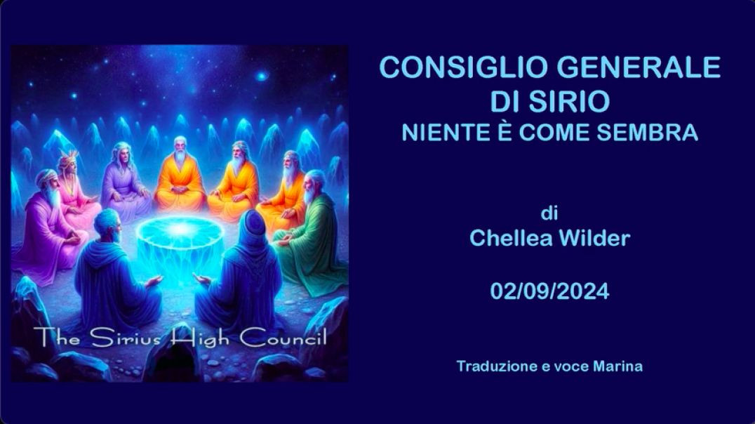 Consiglio Generale Di Sirio - Niente è come sembra, di Chellea Wilder