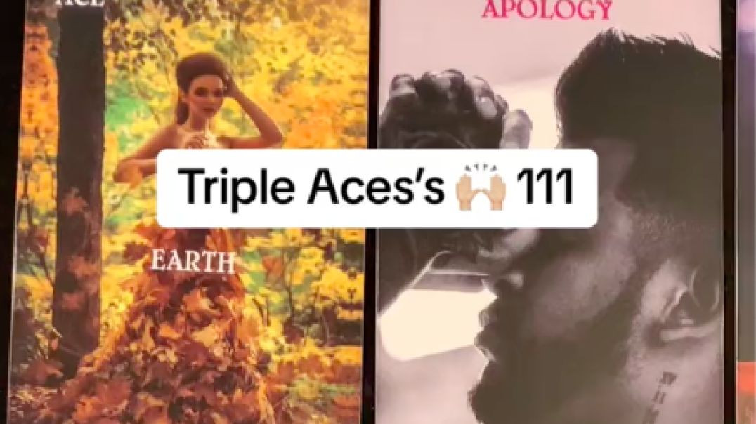 ⁣Triple Aces's ⁣⁣:  A Collective Card Reading