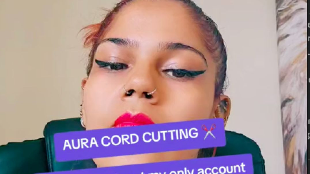 ⁣Aura Cord Cutting⁣⁣