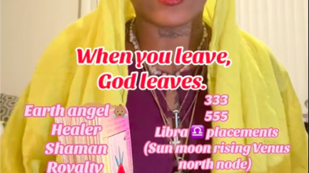 When You Leave God Leaves⁣⁣:  A Collective Card Reading