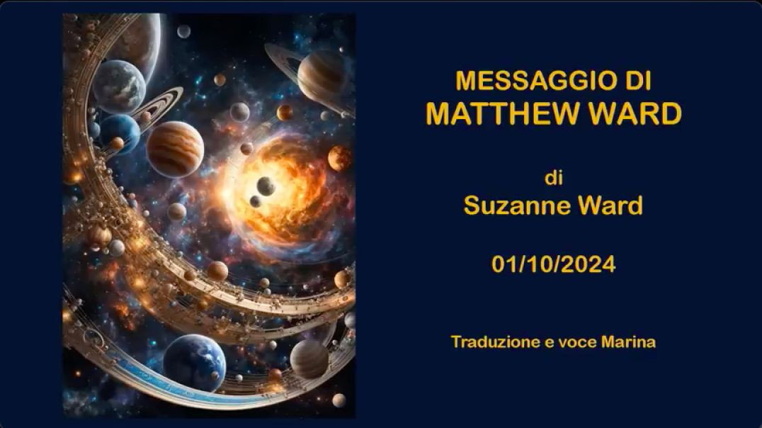 Messaggio Di Matthew Ward: Di Suzanne Ward