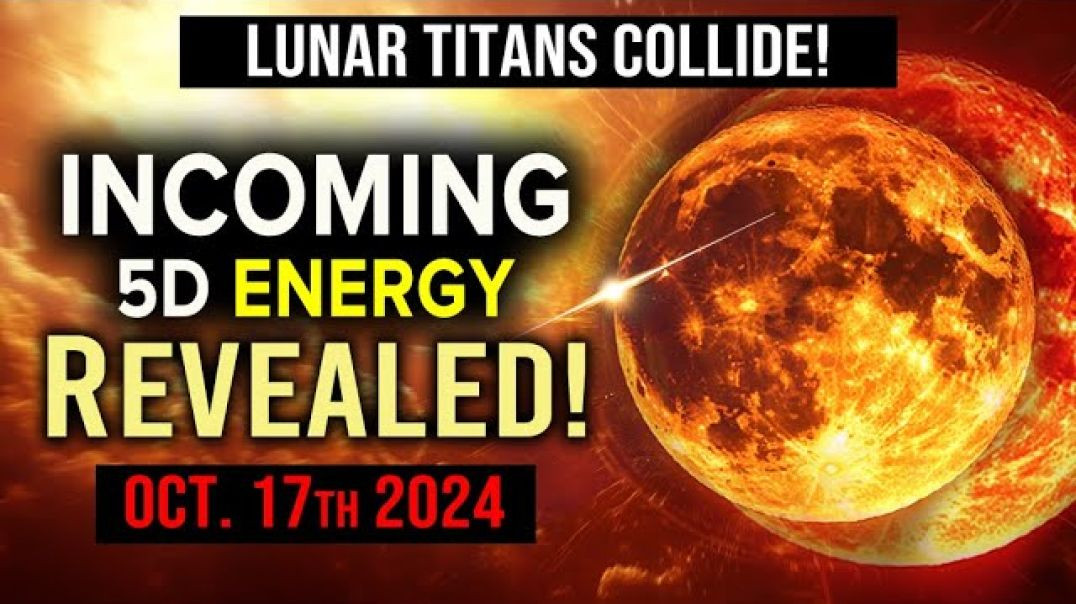 ⁣The Biggest Super Full Moon On Oct 17, 2024, New 5D Portals Activated