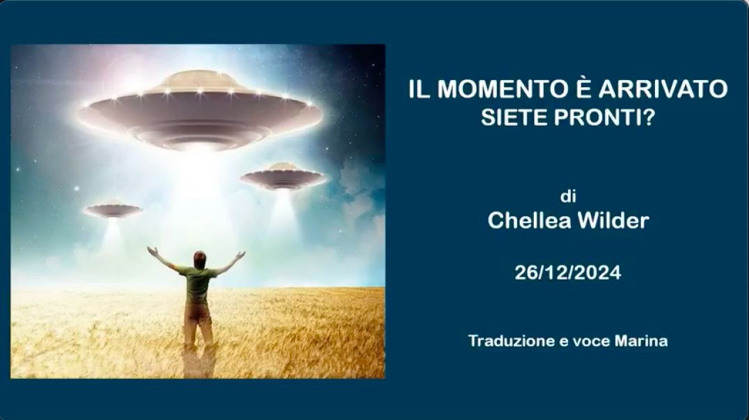 ⁣Il momento è arrivato - siete pronti:  Di Chellea Wilder