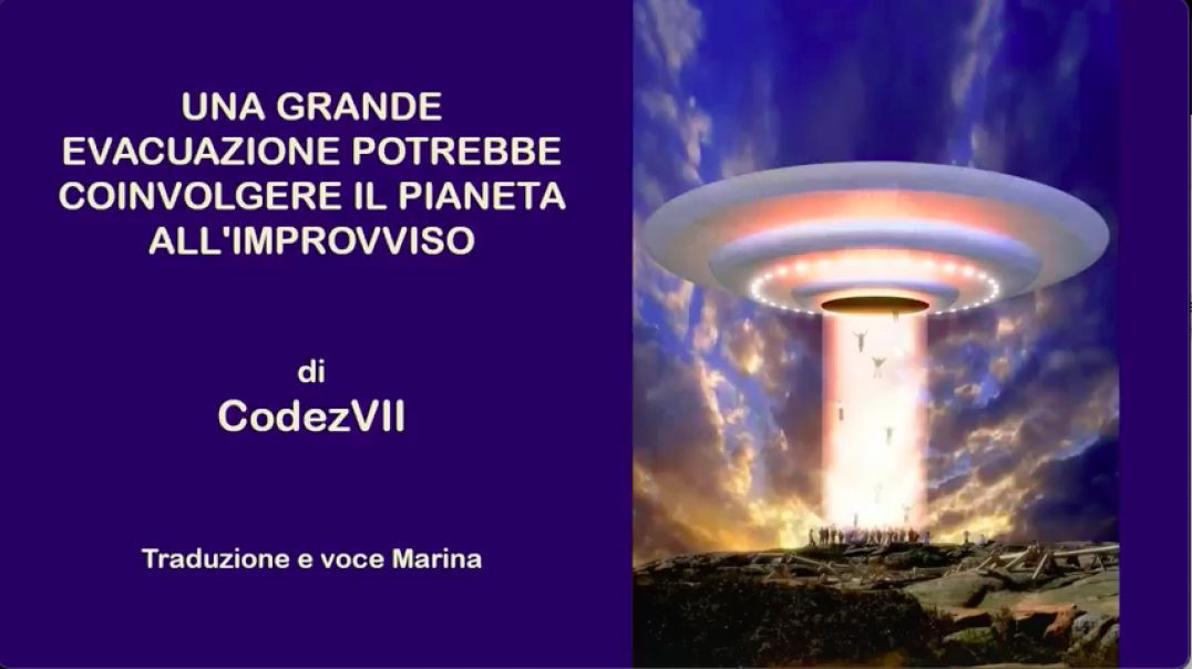 Una grande evacuazione potrebbe coinvolgere il Pianeta all'improvviso: Di CodezVII