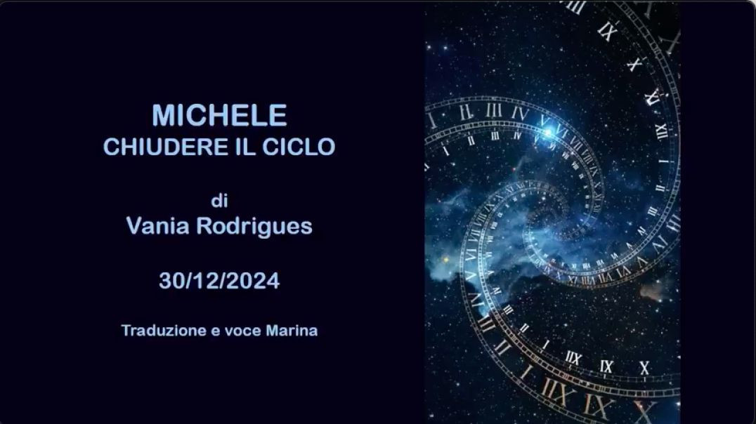 MICHELE - Chiudere il Vecchio Ciclo con San Germain: Di Vania Rodrigues