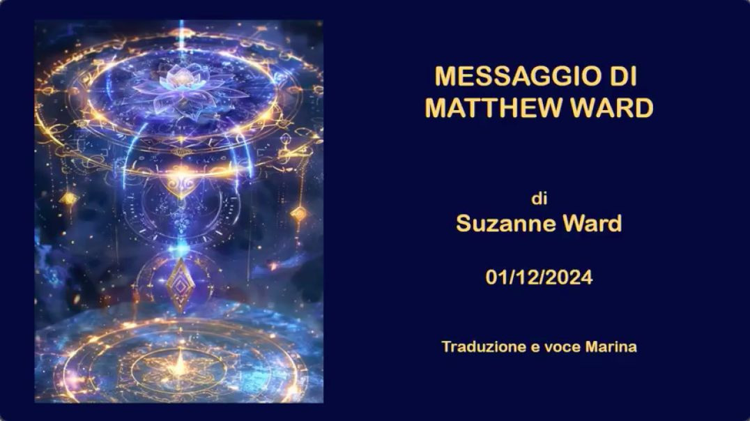 ⁣Messaggio di Matthew Ward: Di  Suzanne Ward