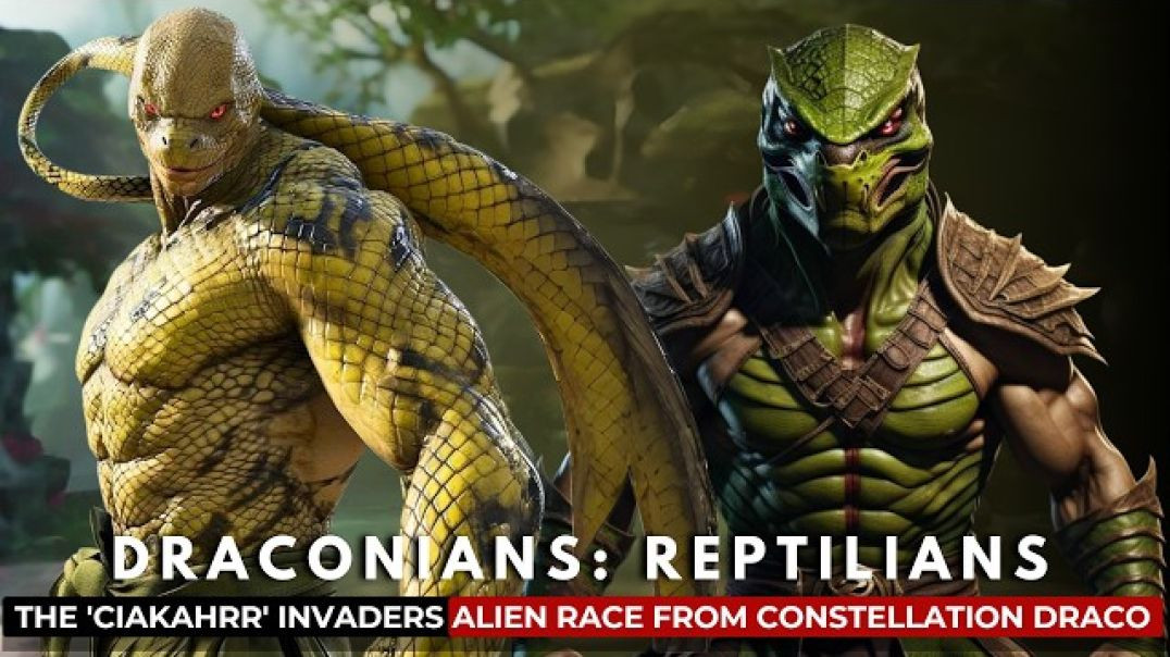 Draconians Reptilians: The 'Ciakahrr' Invaders Alien Race from Constellation Draco