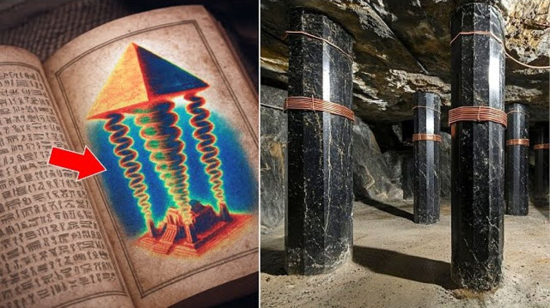 This Old Egyptian Book Exposed The Megastructures  Under The Pyramids
