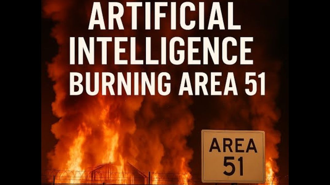 A.I. BURNS AREA 51 to HIDE The TRUTH:  White Hats vs The Synthetic Overlords