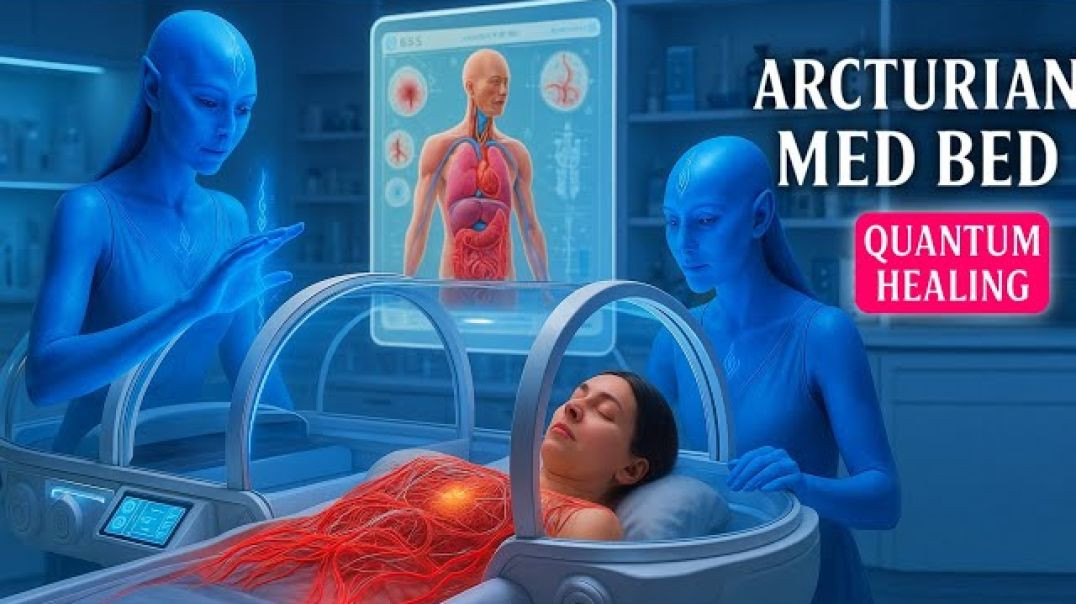Arcturian Med Bed  Light Language Transmission for Multidimensional Energy Healing